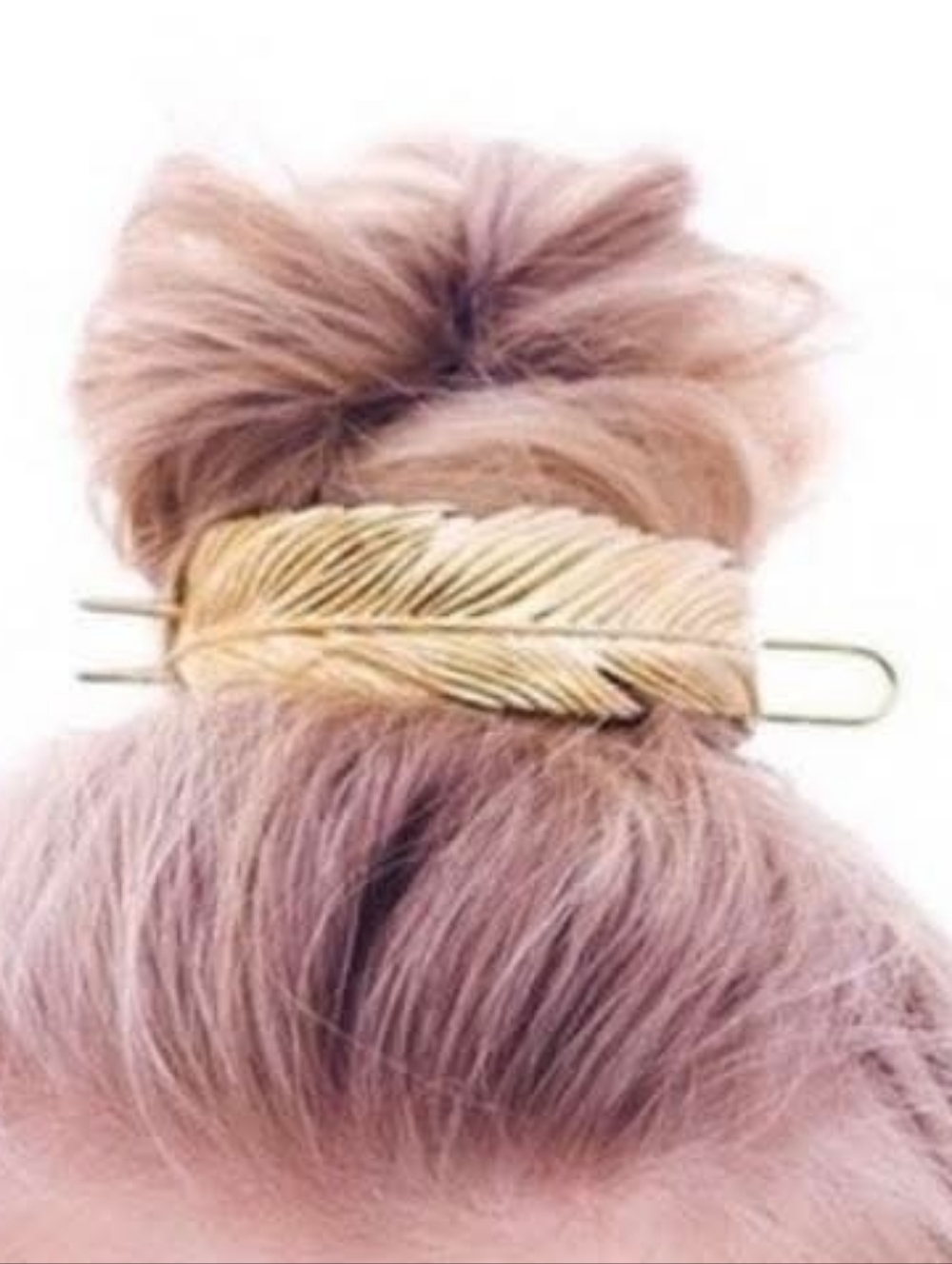 BNWOT Jen Atkin x Chloe & Isabel Feather Bun Cuff/Cuff Bracelet